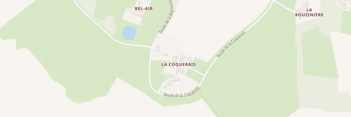Plan du 5180 Le Coquerais à Bouée