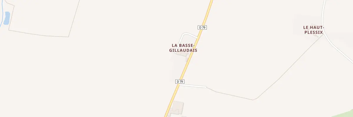 Plan du 7 La Gillaudais à La Baussaine