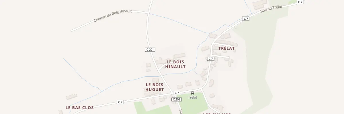Plan du 5 Imp de la Lande Rousse à Saint-Guinoux