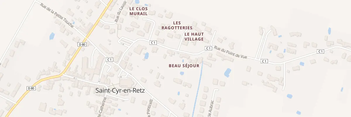 Plan du 27 Rte du Point de Vue à Villeneuve-en-Retz