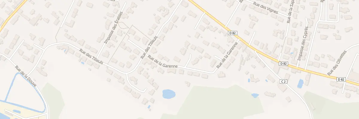 Plan du 10 Rue de la garenne à Soullans
