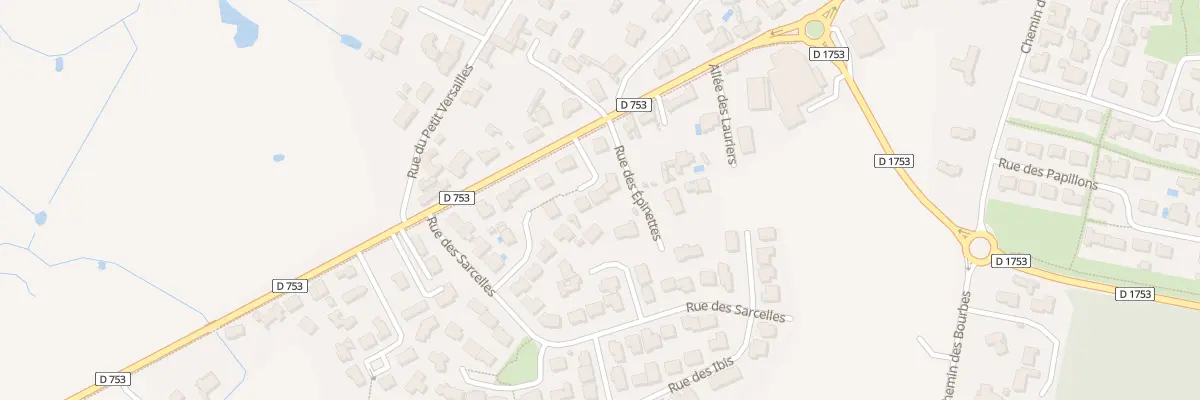 Plan du 5 Sq des Vanneaux à Challans