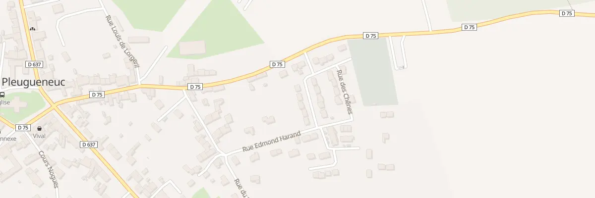 Plan du 15 Rue Edmond Harand à Pleugueneuc