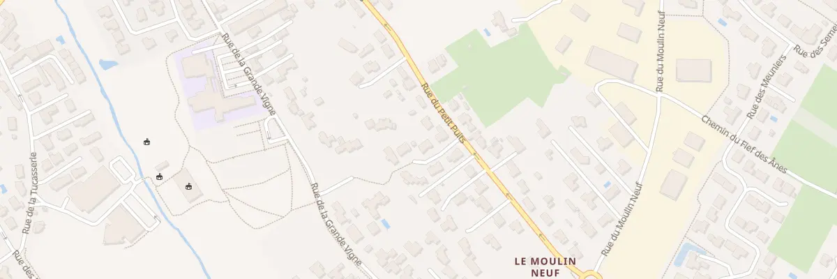 Plan du 4 Imp du Petit Puits au Fenouiller