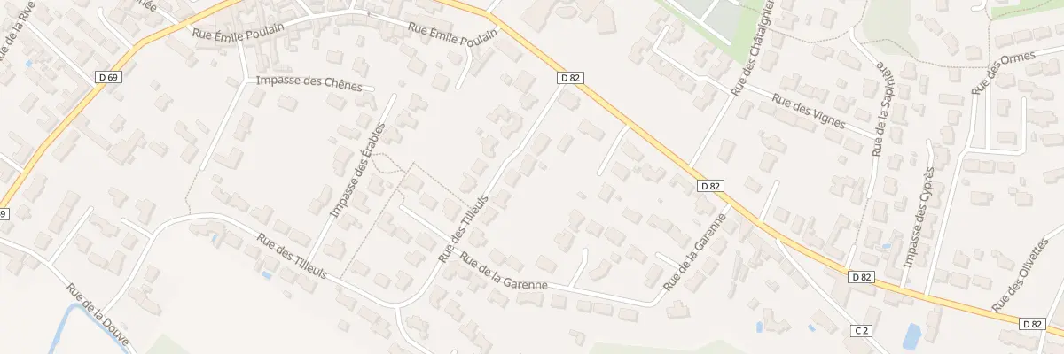 Plan du 5 Rue des tilleuls à Soullans