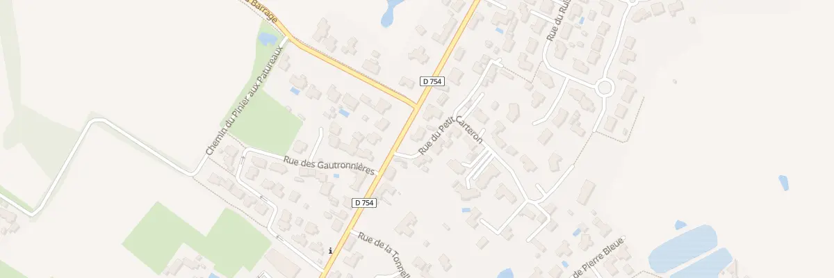 Plan du 86 Rue du centre au Fenouiller