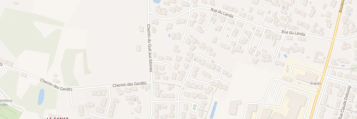 Plan du 5 Sq Georges Bizet à Challans