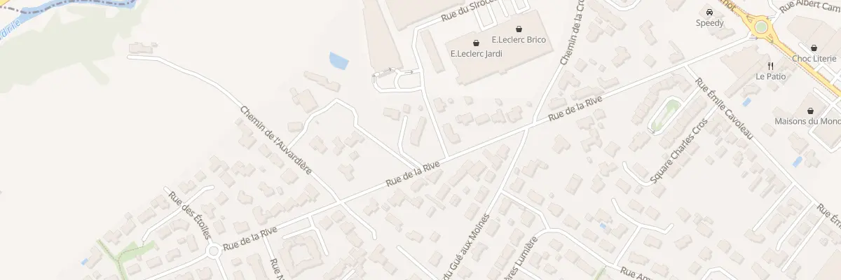 Plan du 40 Rue de la rive à Challans