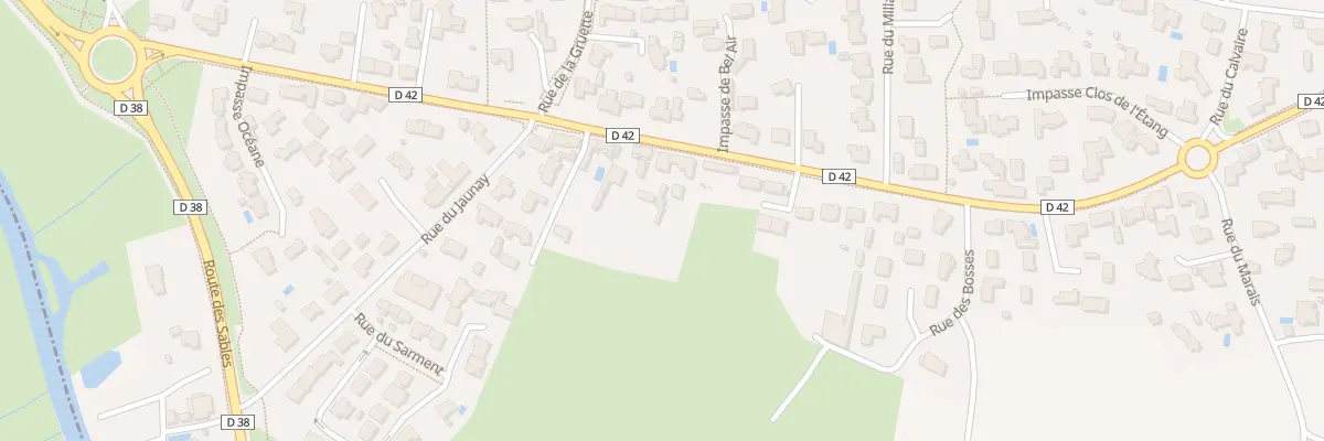 Plan du 49 Rue de Bel-Air à Givrand