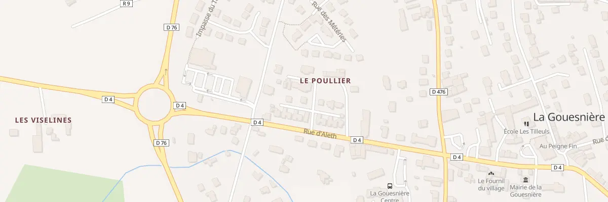 Plan du 1 Rue de la Grande Alose à La Gouesnière