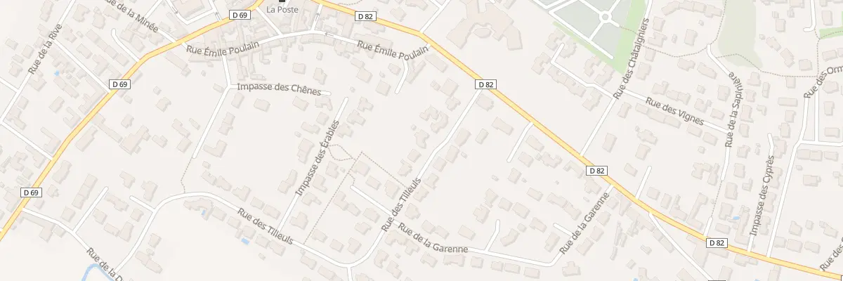Plan du 6 Rue des tilleuls à Soullans