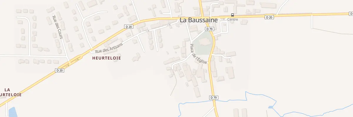 Plan du 4 Imp de la Tranquillite à La Baussaine