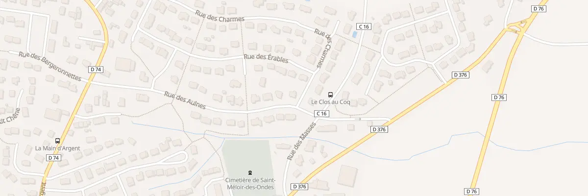 Plan du 1 Rue des Charmes à Saint-Méloir-des-Ondes