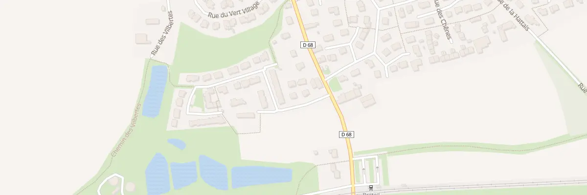 Plan du 7 Rue de la Berthelotière à Breteil