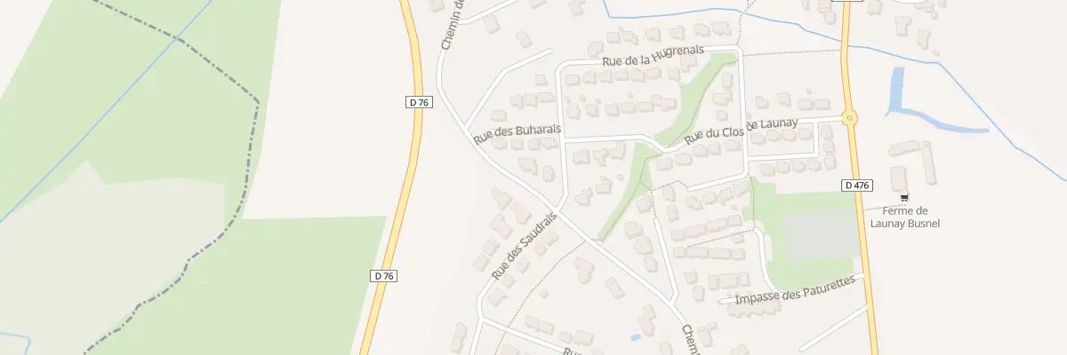 Plan du 20 Rue du Clos de Launay à La Gouesnière