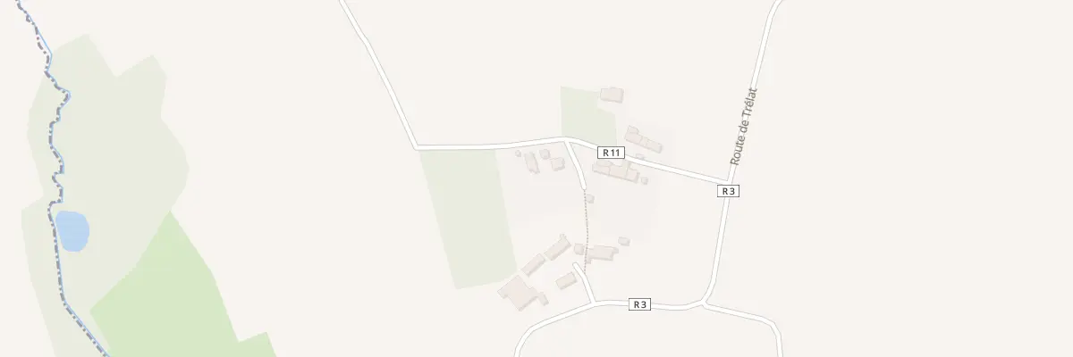 Plan du 11 Che du Golet à Trimer