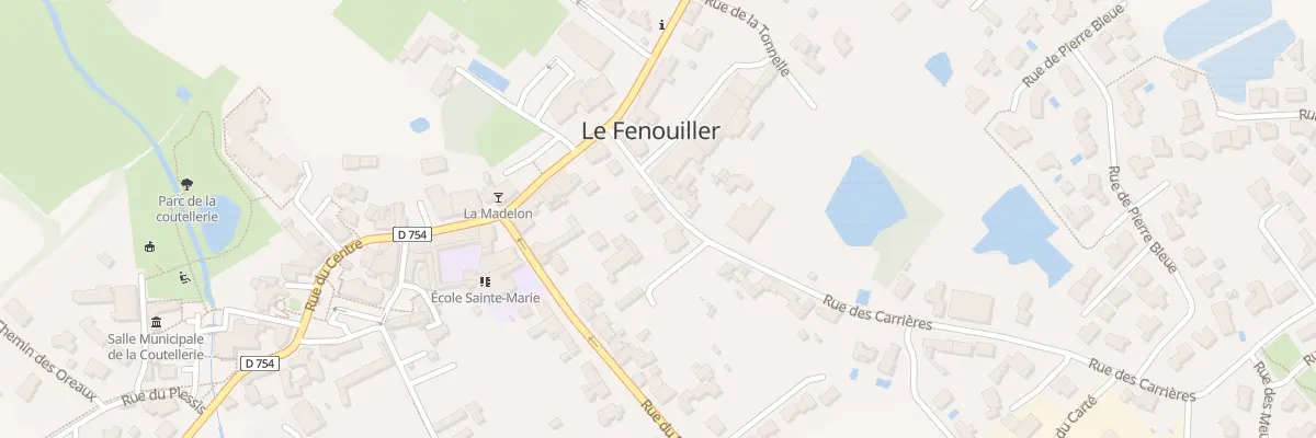 Plan du 6 Rue des carrières au Fenouiller