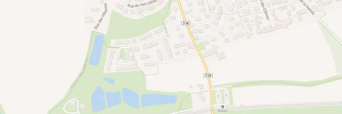 Plan du 9 Rue de la Berthelotière à Breteil