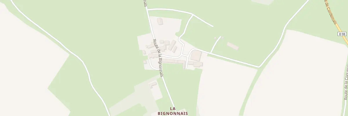 Plan du 5189 La Bignonnais à Bouée