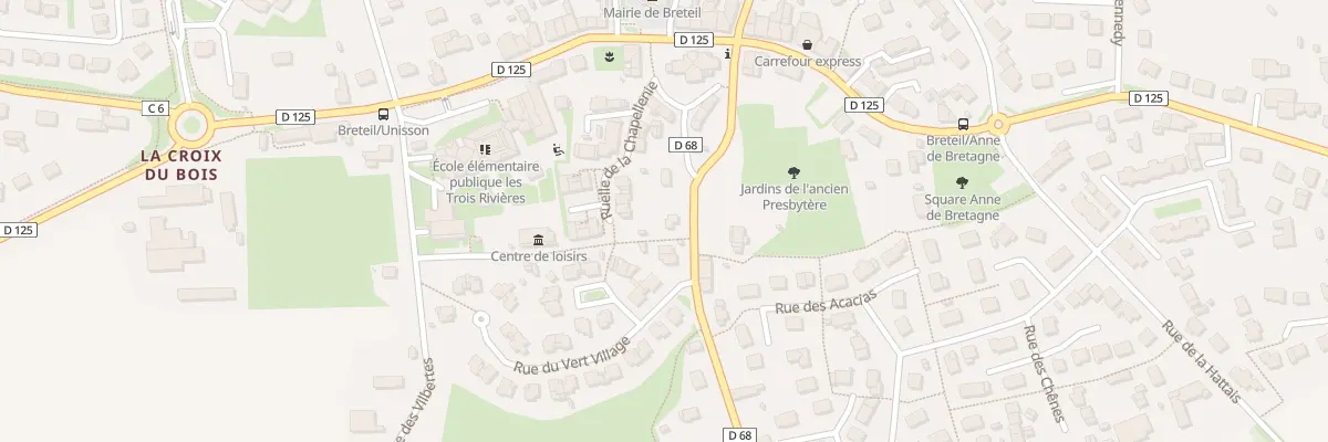Plan du 3 Rue des Sentiers à Breteil