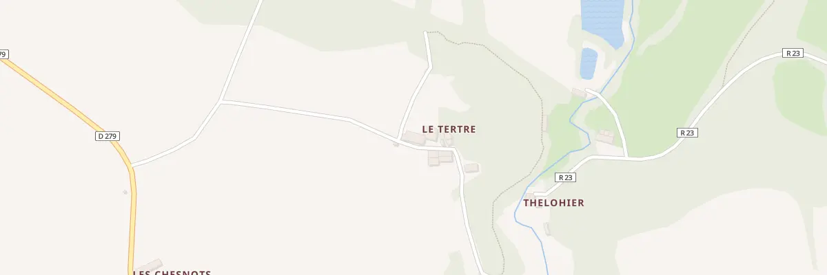Plan du 5008 Le Tertre à Cardroc