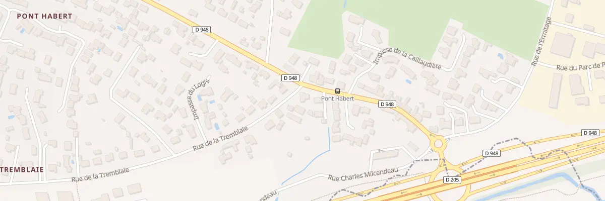 Plan du 1 Rue de la tremblaie à Sallertaine