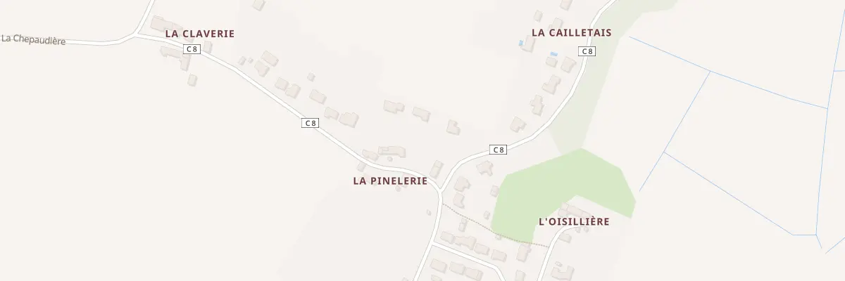 Plan du 7A La Pinellerie à Vue