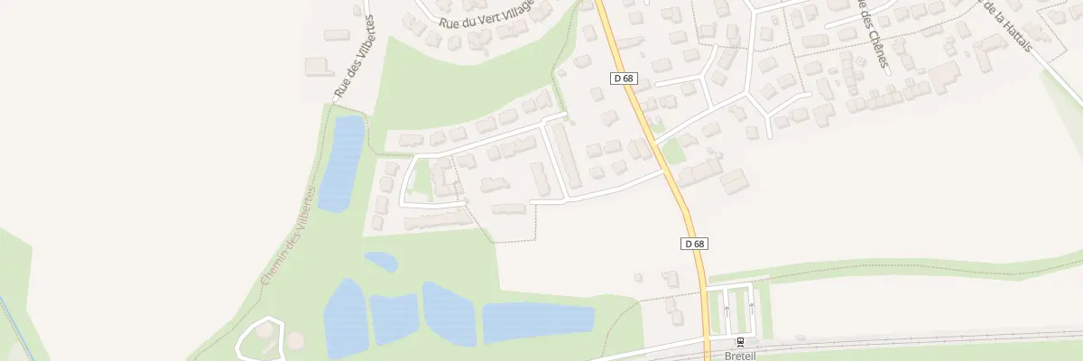 Plan du 6 Rue de la Berthelotière à Breteil