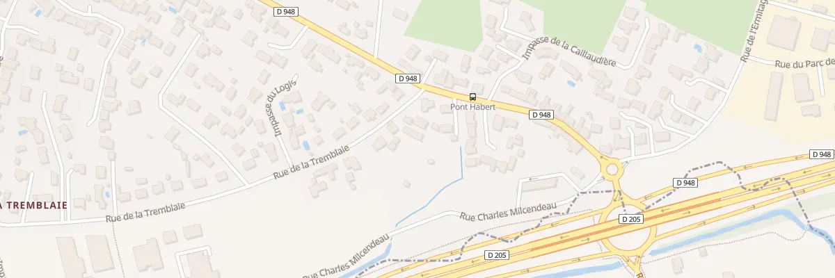 Plan du 3 Rue de la tremblaie à Sallertaine