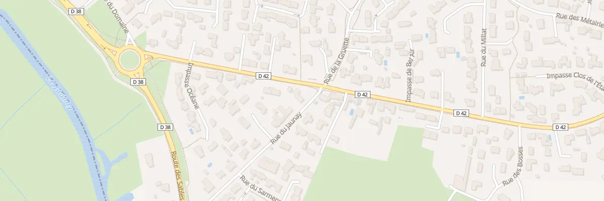 Plan du 1 Rue des Temples à Givrand