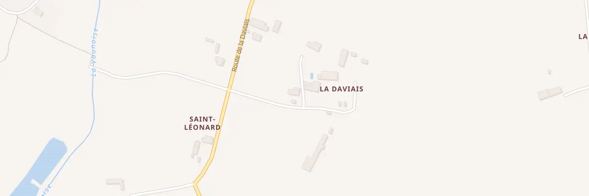 Plan du 5 La Daviais à Pleumeleuc