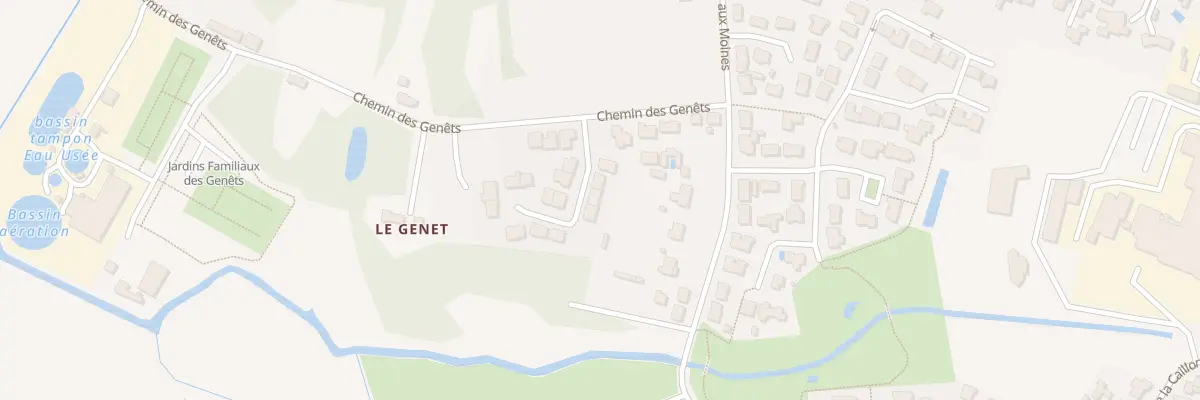 Plan du 7 Imp des Violettes à Challans