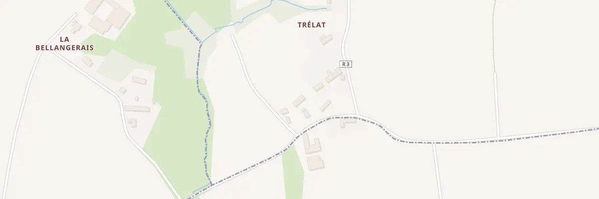 Plan du 36 Trelat à Trimer