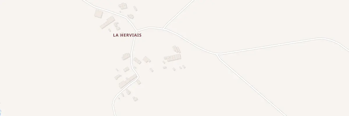 Plan du 6232 La Herviais à Pipriac