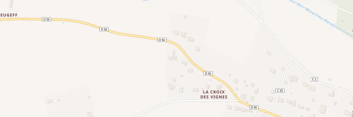 Plan du 27 Rue de la Croix des Vignes à La Chapelle-de-Brain