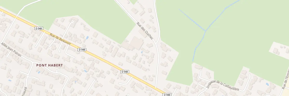 Plan du 3B Rue des ouches à Sallertaine