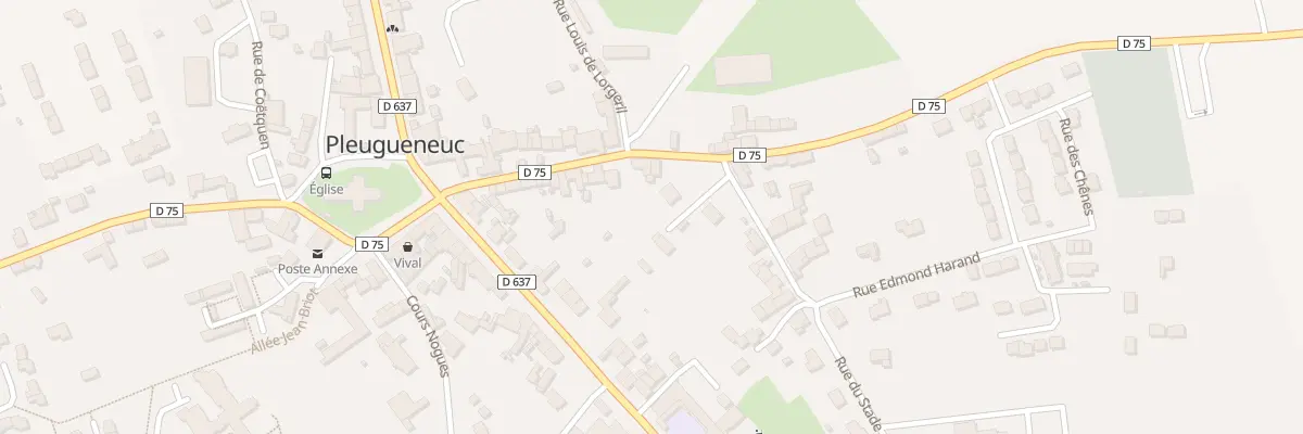 Plan du 22 Rue du Bourg à Pleugueneuc