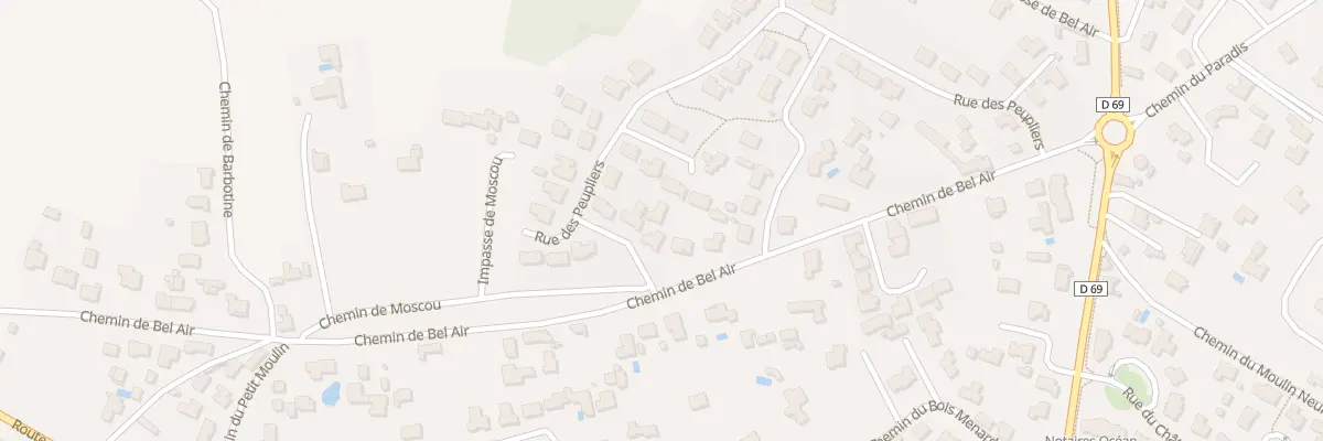 Plan du 4 Rue des mûriers à Soullans