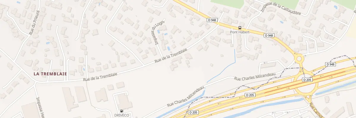 Plan du 9 Rue de la tremblaie à Sallertaine