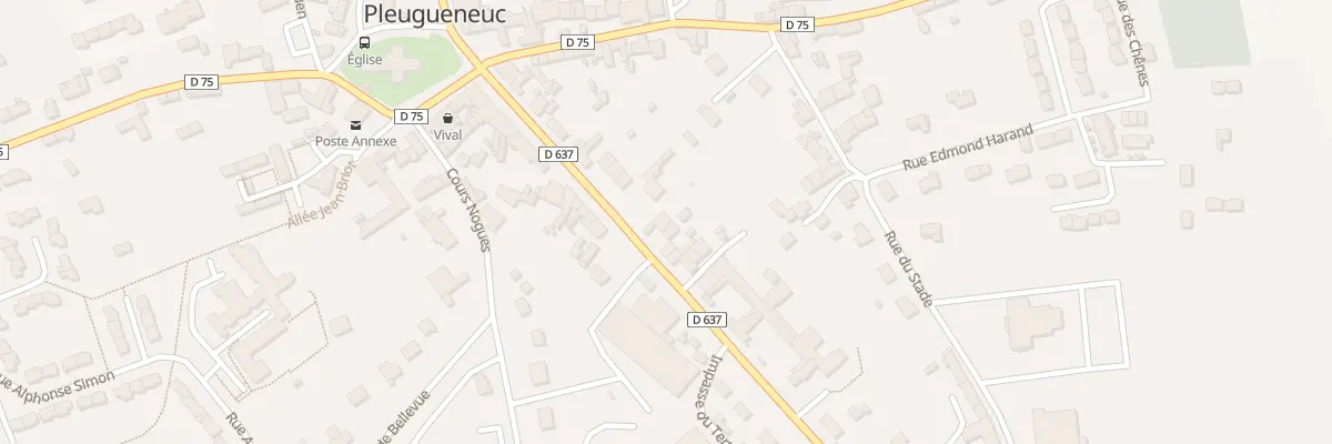Plan du 19 Rue de Rennes à Pleugueneuc