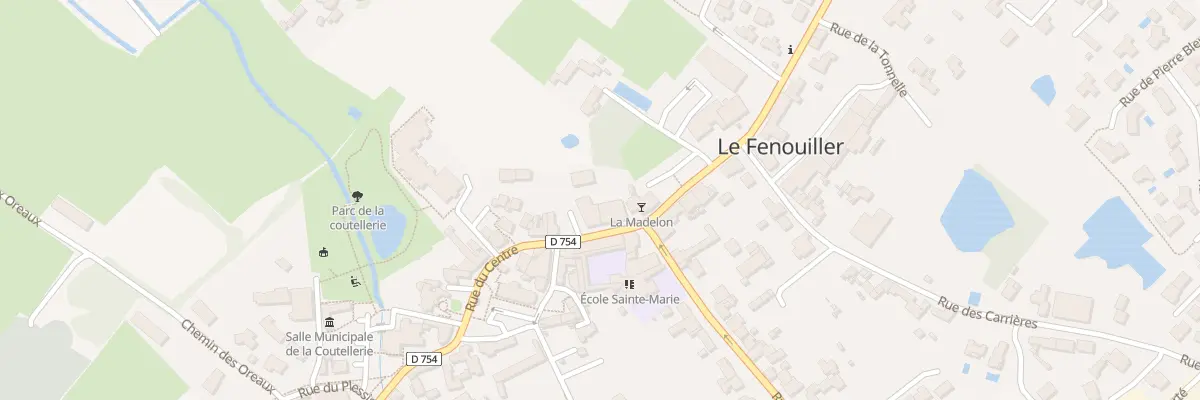 Plan du 67 Rue du centre au Fenouiller