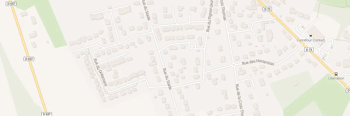 Plan du 27 Rue du Stade à Miniac-Morvan