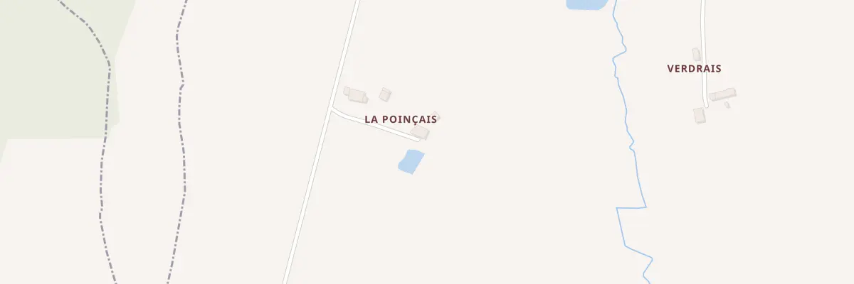 Plan du 38 De le Poincais à La Chapelle-Chaussée