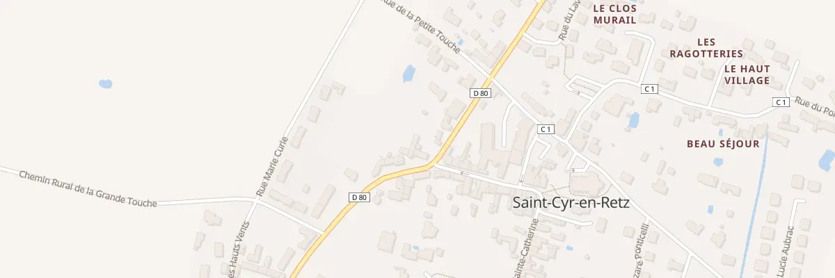 Plan du 5 Rue de la Haute Croix à Villeneuve-en-Retz