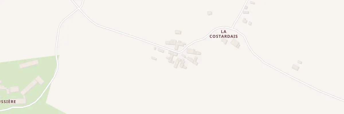 Plan du 7258 La Costardais à Pipriac