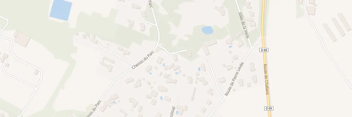 Plan du 52 Che du Parc à Soullans