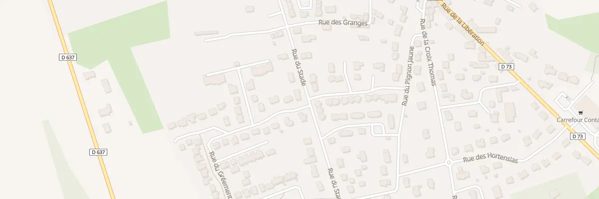 Plan du 12B Rue du Stade à Miniac-Morvan