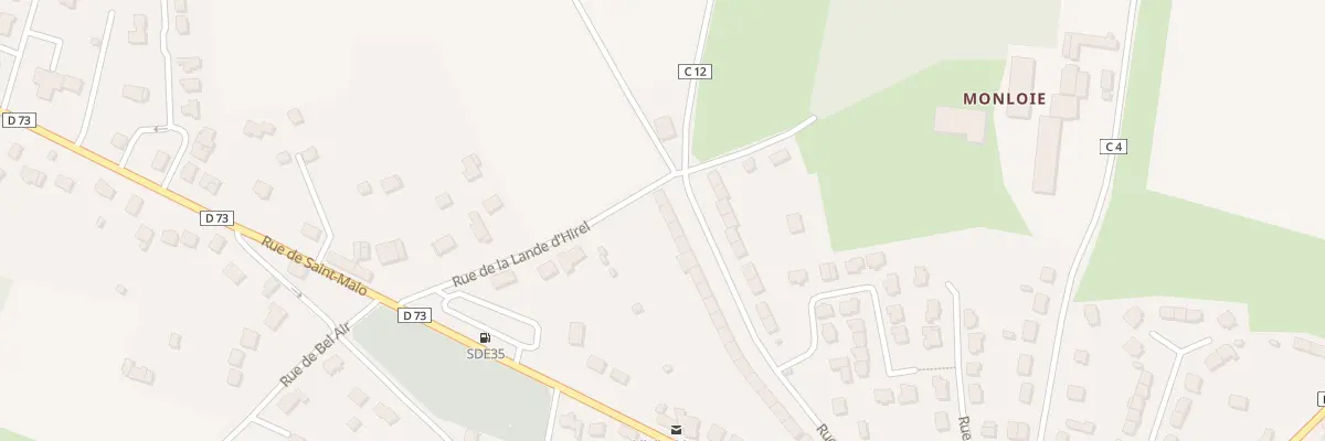 Plan du 35 Rue des Primeveres à Miniac-Morvan