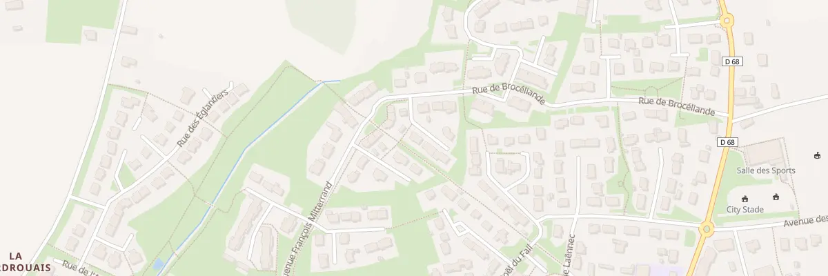 Plan du 2 Rue des Lavandes à Breteil