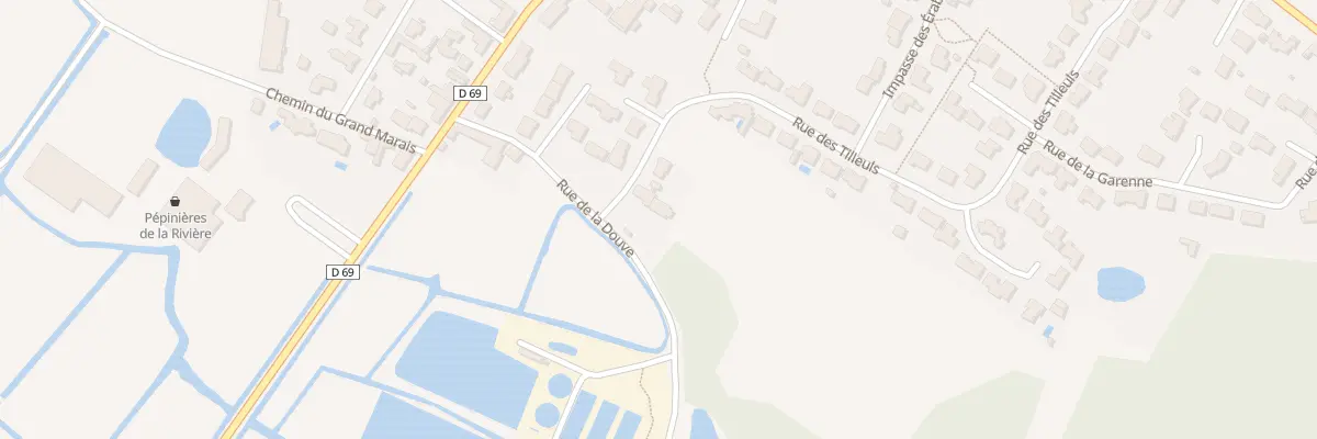 Plan du 7 Rue de la douve à Soullans
